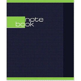 Тетрадь общая Attache Note Book А5 48 листов в клетку на скрепке (УФ-сплошной глянцевый лак)