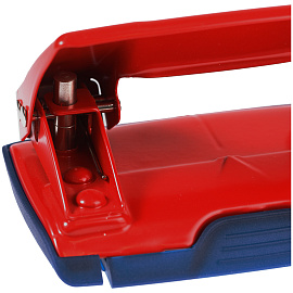 Дырокол Berlingo "Power TX" 10л., металлический, с линейкой, красный фото Дырокол Berlingo "Power TX" 10л., металлический, с линейкой, красный