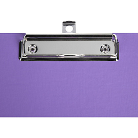 Папка-планшет с зажимом Комус A4 фиолетовая