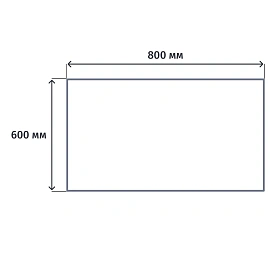 Стол прямой СП-Бюджет 2367 (груша, 800х600х740 мм)