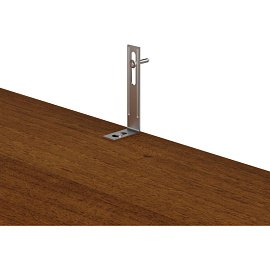 Шкаф для документов Бюджет 2552 полузакрытый (французский орех, 716х349х1810 мм)