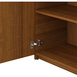 Шкаф для документов Бюджет 2554 (французский орех, 716х349х1810 мм)