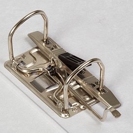 Папка-регистратор Комус Экономи 50 мм салатовая бумвинил/бумага с защитным уголком