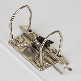 Папка-регистратор Комус Экономи 75 мм лайм бумвинил/бумага с защитным уголком