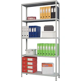 Стеллаж металлический Практик MS (5 полок, 1000х600х2000 мм)