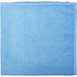 Салфетка хозяйственная Luscan микрофибра 30х30 см 180 г/кв.м синяя