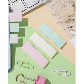 Клейкие закладки Attache бумажные 3 цвета по 40 листов 15x50 мм