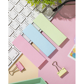 Клейкие закладки Attache бумажные 3 цвета по 100 листов 25x76 мм