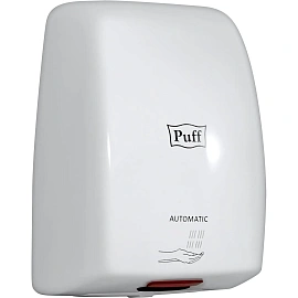 Сушилка для рук электрическая Puff-8815 сенсорная белая фото Сушилка для рук электрическая Puff-8815 сенсорная белая