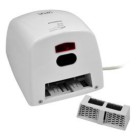 Сушилка для рук электрическая Puff-8815 сенсорная белая фото Сушилка для рук электрическая Puff-8815 сенсорная белая