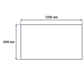 Стол прямой Комус Мебель Easy Standard 904003 (сосна винтер, 1200х600х740 мм)
