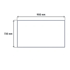 Стол прямой Easy One 908862 (дуб сонома, 900х730х743 мм)