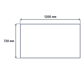 Стол прямой Комус Мебель (Easy to lead) Easy One 908863 (дуб сонома, 1200х730х743 мм)