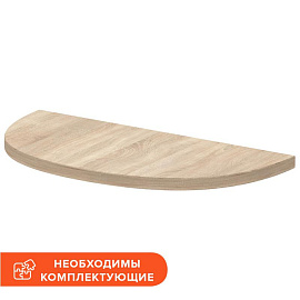 Приставка малая Комус Мебель Easy to lead Easy One (дуб сонома, 600х300х22)