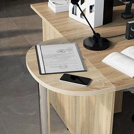 Приставка малая Комус Мебель Easy to lead Easy One (дуб сонома, 600х300х22)