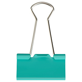 Зажимы для бумаг 32мм, OfficeSpace, 12шт., цветные, картонная коробка