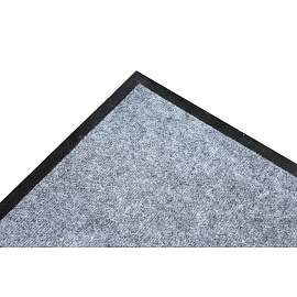 Коврик входной влаговпитывающий ворсовый 60х90х0.1 см серый