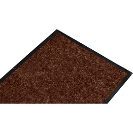 Коврик входной влаговпитывающий ворсовый 90х120 см коричневый