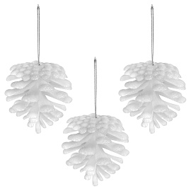 Украшение ёлочное 9 шт., 4 см, "Шишки", пластик, ЗОЛОТАЯ СКАЗКА, 592455