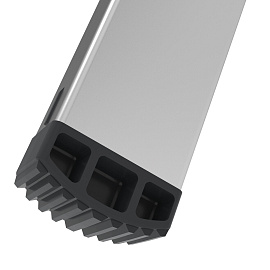 Стремянка алюминиевая двусторонняя Новая Высота 2x2 ступени (1120202)