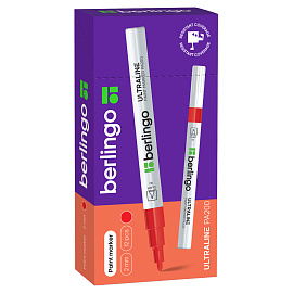 Маркер-краска Berlingo "Uniline PA200" красная, 2мм нитро-основа фото Маркер-краска Berlingo "Uniline PA200" красная, 2мм нитро-основа