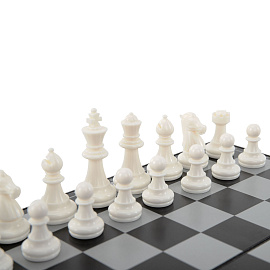 Шахматы магнитные ХИТ классические, доска 25х25 см, ЗОЛОТАЯ СКАЗКА, 665761