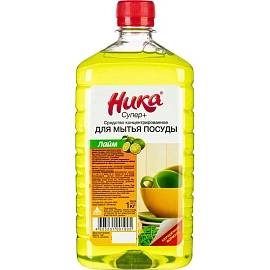 Средство для мытья посуды Ника Супер Плюс 1 кг (концентрат)