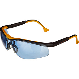 Очки защитные открытые универсальные РОСОМЗ О50 Monaco Super зеркальные затемненные голубые (15015) фото Очки защитные открытые универсальные РОСОМЗ О50 Monaco Super зеркальные затемненные голубые (15015)