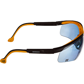 Очки защитные открытые универсальные РОСОМЗ О50 Monaco Super зеркальные затемненные голубые (15015) фото Очки защитные открытые универсальные РОСОМЗ О50 Monaco Super зеркальные затемненные голубые (15015)