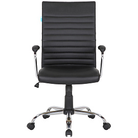 Кресло руководителя Helmi HL-E42 "Express", экокожа черная