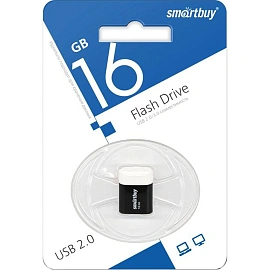 Флешка USB 2.0 16 ГБ Smartbuy Lara (SB16GBLARA-K)