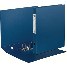 Папка-регистратор Attache 80 мм синяя ПВХ