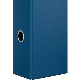 Папка-регистратор Attache 80 мм синяя ПВХ