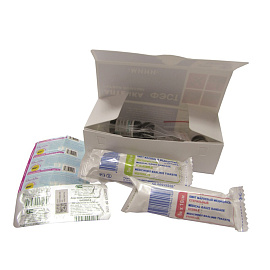 Аптечка первой помощи индивидуальная ФЭСТ (маленький пластиковый бокс)