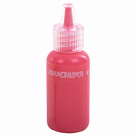 Краски витражные ЮНЛАНДИЯ "НЕОНЧИКИ", 5 цветов светящихся в темноте + 1 черный, 20 мл, шаблоны, 191760