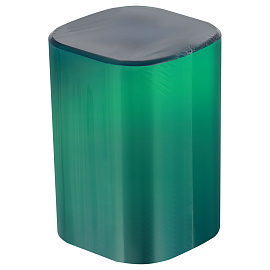 Подставка-стакан СТАММ "Фаворит", пластиковая, квадратная, зеленый "хамелеон фото Подставка-стакан СТАММ "Фаворит", пластиковая, квадратная, зеленый "хамелеон