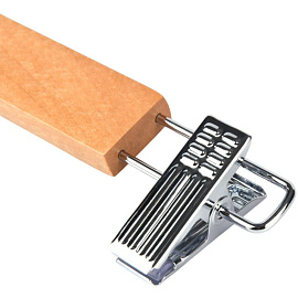 Вешалка-плечики Attache TS2010 с клипсами натуральная 400 мм