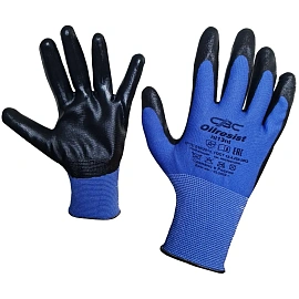 Перчатки рабочие защитные СВС Oilresist полиэфирные с нитрильным покрытием (15 класс, размер 10 (XL))