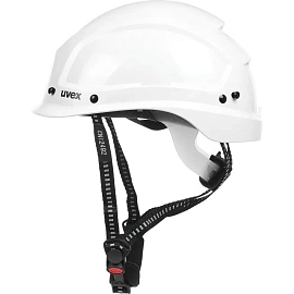 Каска защитная для работ на высоте Uvex Феос Алпайн белая с храповым механизмом (9773.050)