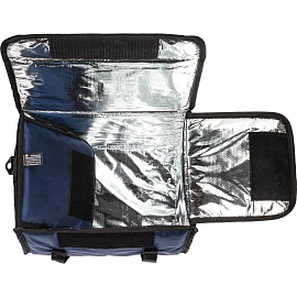 Термосумка для обедов оксфорд синяя 35х25х25 см