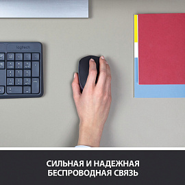 Мышь беспроводная Logitech M171 черная (910-004643/910-004424)