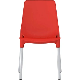 Стул обеденный Sheffilton SHT-S75 красный (пластик, металл)