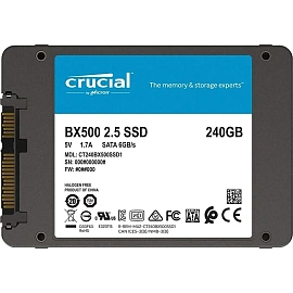 SSD накопитель Crucial BX500 240 ГБ (CT240BX500SSD1)