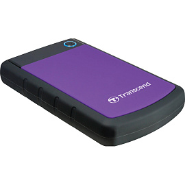 Внешний жесткий диск HDD (накопитель) Transcend StoreJet 25H3 2 ТБ USB 3.0 (TS2TSJ25H3P)