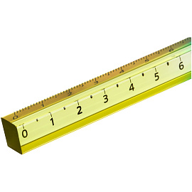 Линейка 15см СТАММ, пластиковая, четырехгранная, голубой/желтый градиент, европодвес фото Линейка 15см СТАММ, пластиковая, четырехгранная, голубой/желтый градиент, европодвес