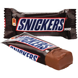 Шоколадные батончики Snickers Minis 1 кг