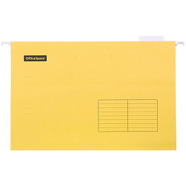Подвесная папка OfficeSpace Foolscap (365*240мм), желтая