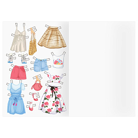 Аппликация ТРИ СОВЫ "Одень куклу. Мой стиль", 16стр.