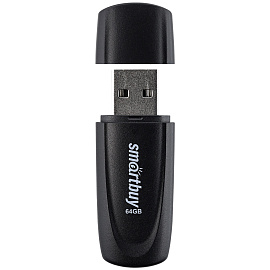 Флешка USB 2.0 64 ГБ Smartbuy Scout (SB064GB2SCK)