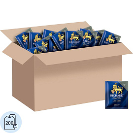 Чай черный Richard Lord Grey 200 сашет (лимон, бергамот)